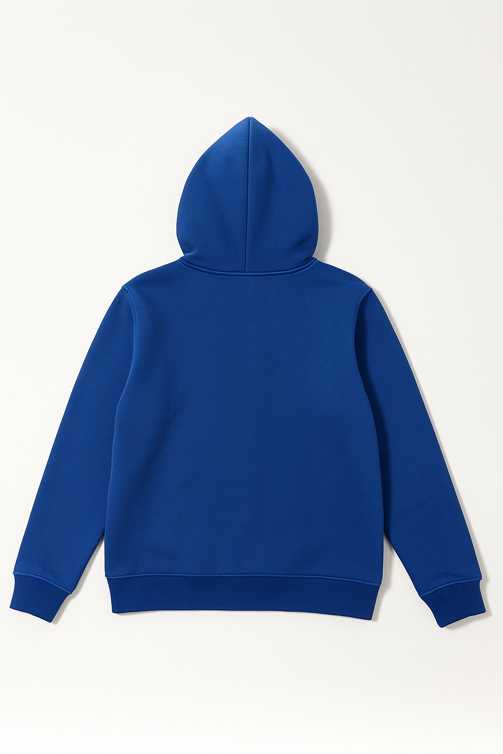 MAVİ KAPÜŞONLU İÇİ TÜYLÜ HOODİE - 4