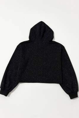 Yumuşak dokulu Simli fermuarlı sweatshirt - 4